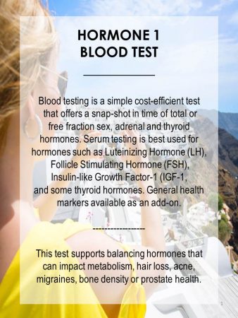 Hormone 1 Blood Test